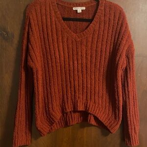Moral Fiber Rust Sweater